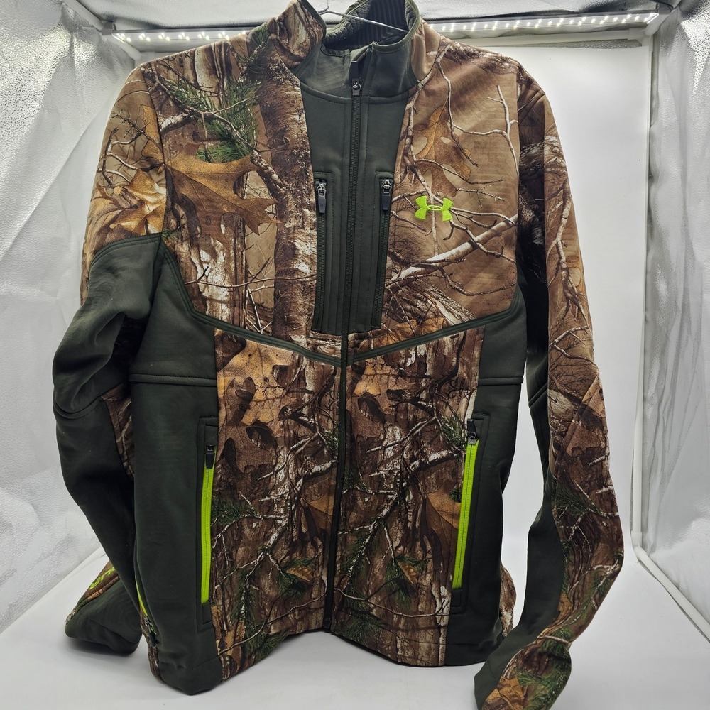 Under Armour Scent Control Infrared Storm Jacket Realtree Camouflage Men's M